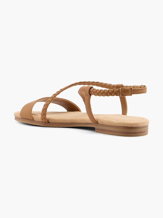 Graceland Sandale Cognac 62188 3