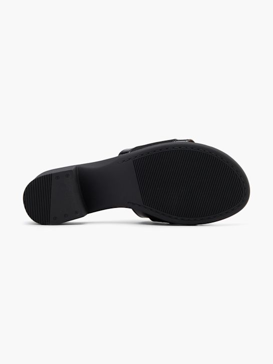 Graceland Ciabatta aperta dietro Nero 62256 4