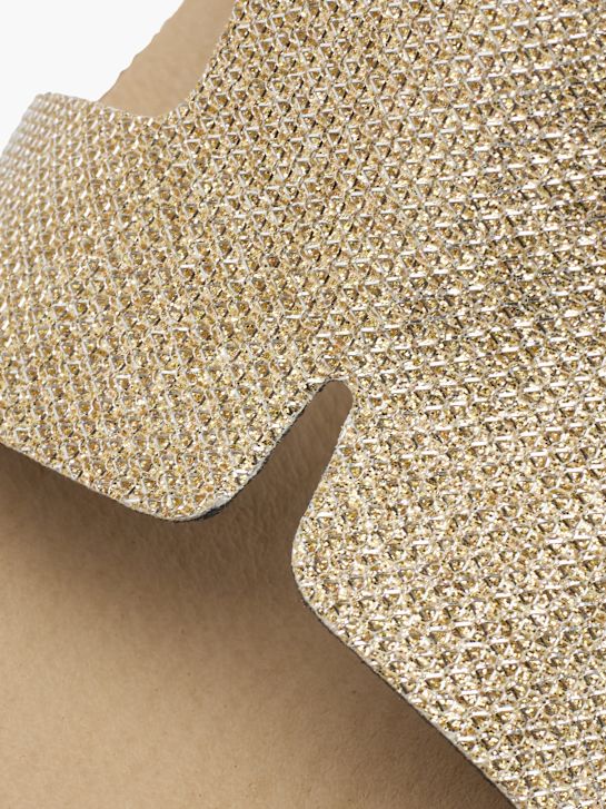 Graceland Ciabatta aperta dietro Oro 62272 5