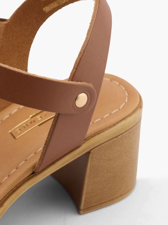 5th Avenue Högklackad sandal Beige 62290 6