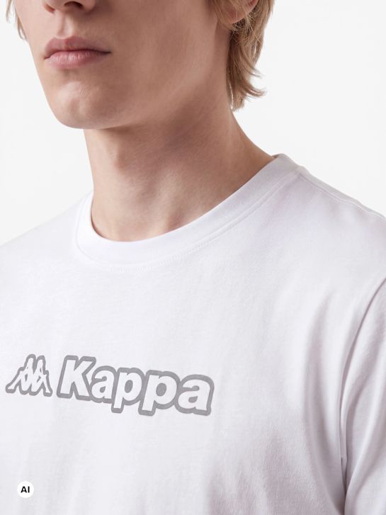 Kappa T-Shirt Weiß 69756 4