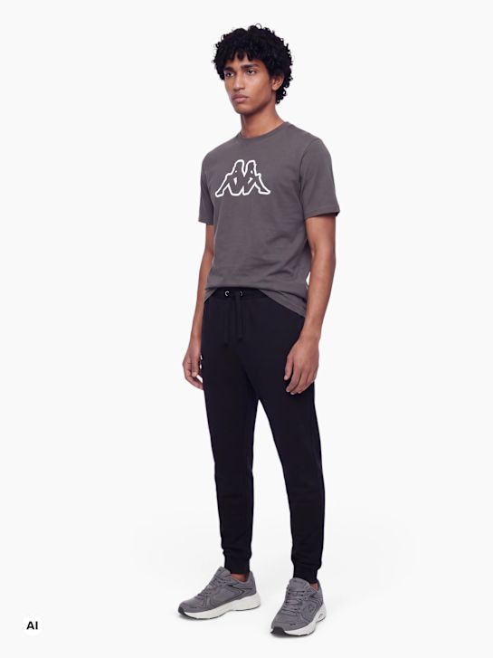 Kappa T-Shirt Schwarz 63420 3