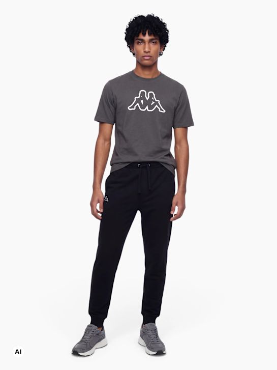Kappa T-Shirt Schwarz 63420 5