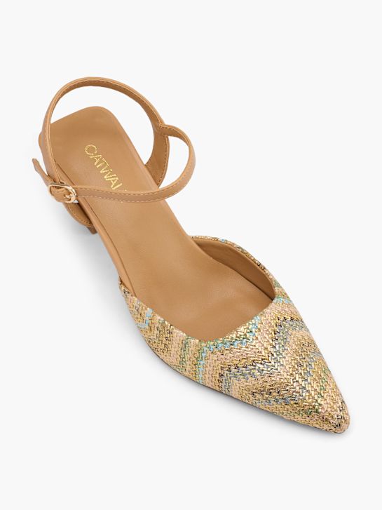 Catwalk Pump med spænde Orange 62878 2