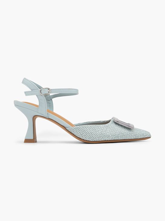 Catwalk Lodičky s otvorenou pätou Modrá 62877 1
