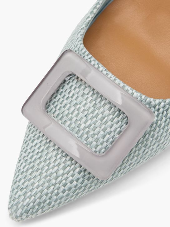 Catwalk Lodičky s otevřenou patou Modrá 62877 5