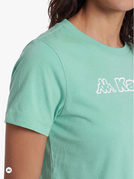 Kappa T-Shirt Türkis 69746 3