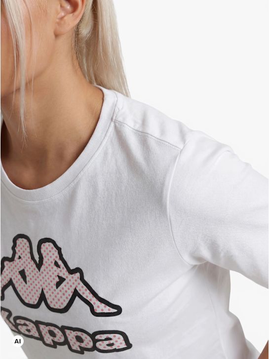 Kappa T-Shirt Weiß 69762 4