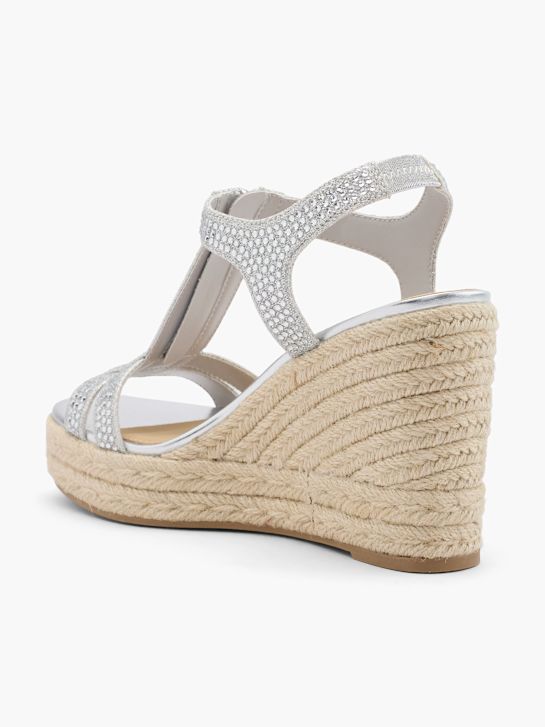 Catwalk Sandalias de tacón Plata 62477 3