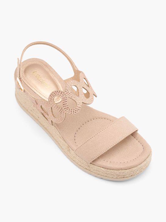 Graceland Højhælet sandal Beige 62470 2