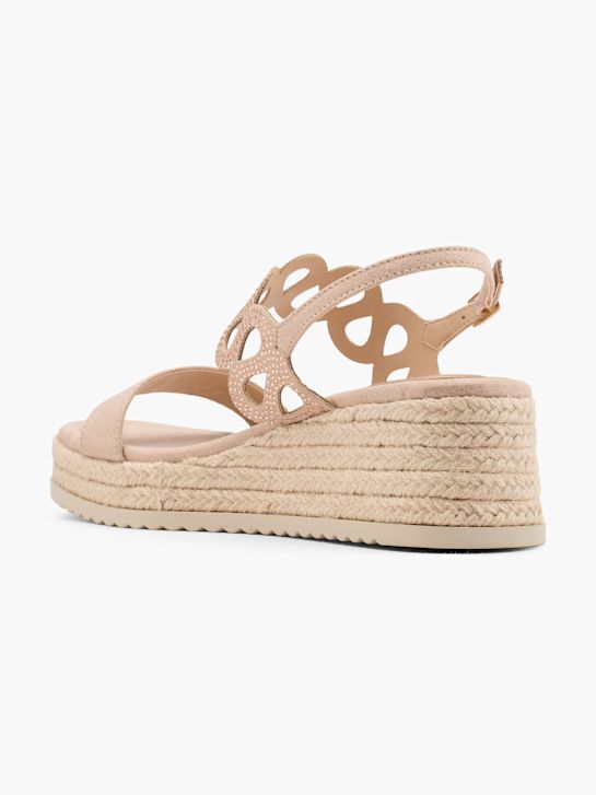 Graceland Højhælet sandal Beige 62470 3