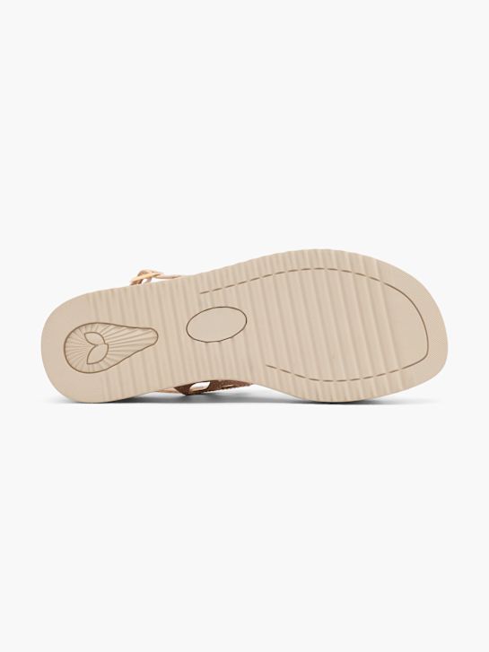 Graceland Sandalias de tacón Beige 62470 4