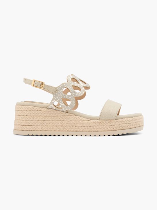 Graceland Sandalias de tacón Taupe 62471 1
