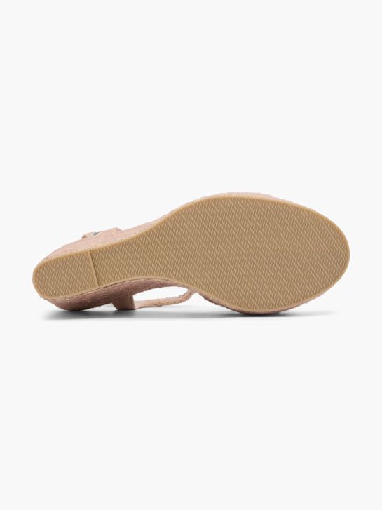Graceland Højhælet sandal Lyserød 62483 4