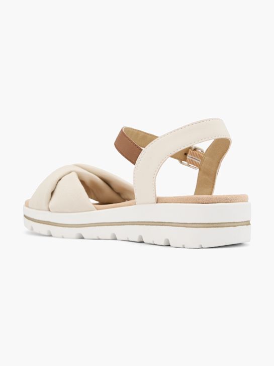 TOM TAILOR Sandale Umazano bela 62548 3