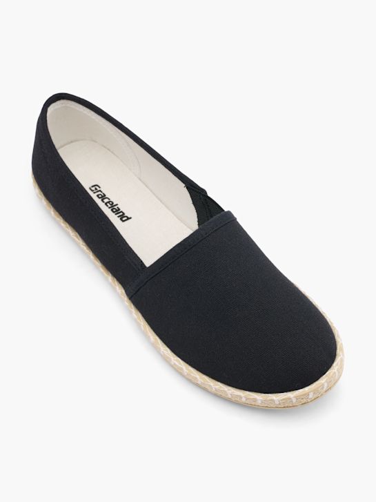 Graceland Espadrilky Černá 62565 2