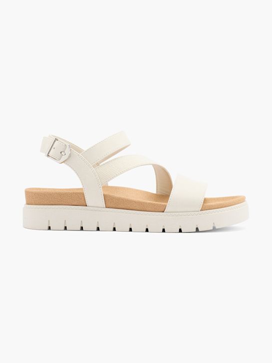 Graceland Sandály na podpatku Béžová 62818 1