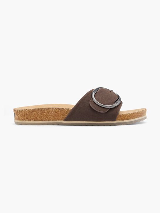 ESPRIT Ciabatta con plantare profondo Marrone 62843 1