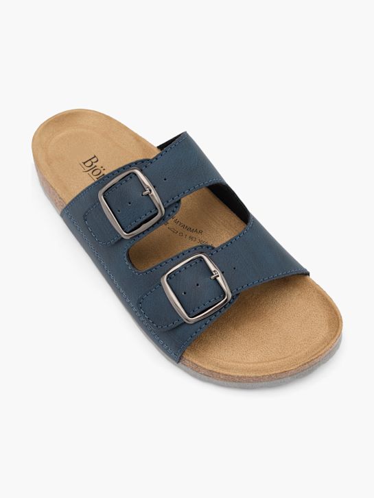 Björndal Tieffuß Pantolette Blau 63076 2