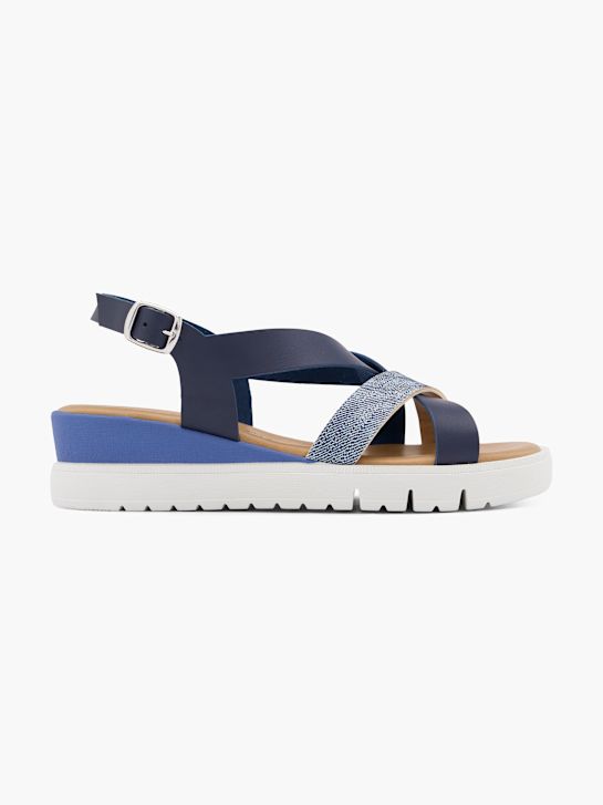 Graceland Sandalo con tacco Blu 62871 1