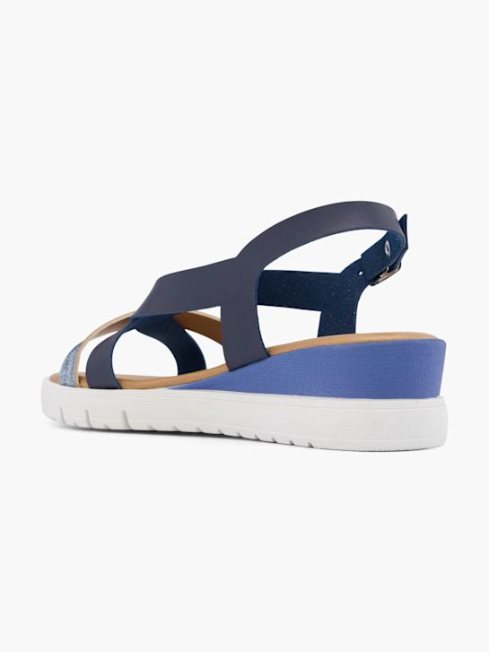 Graceland Sandalo con tacco Blu 62871 3