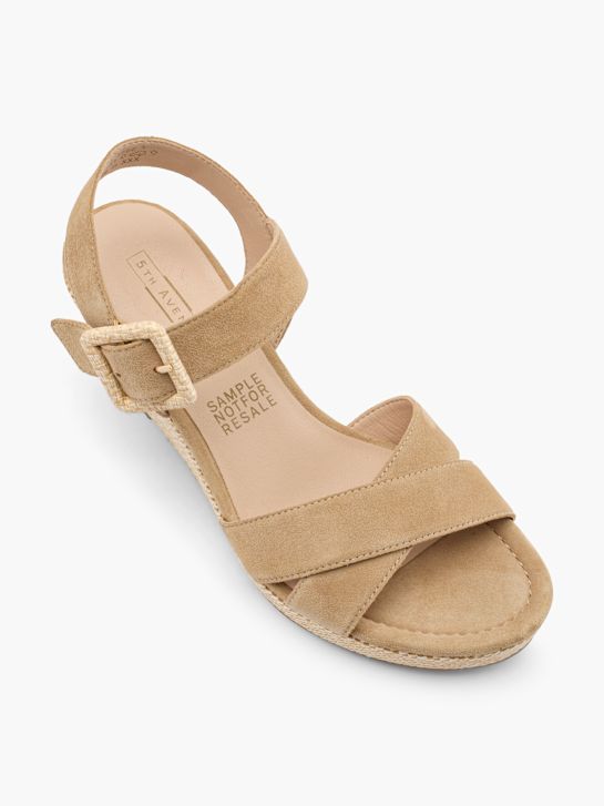 5th Avenue Sandales à talons Beige 62946 2