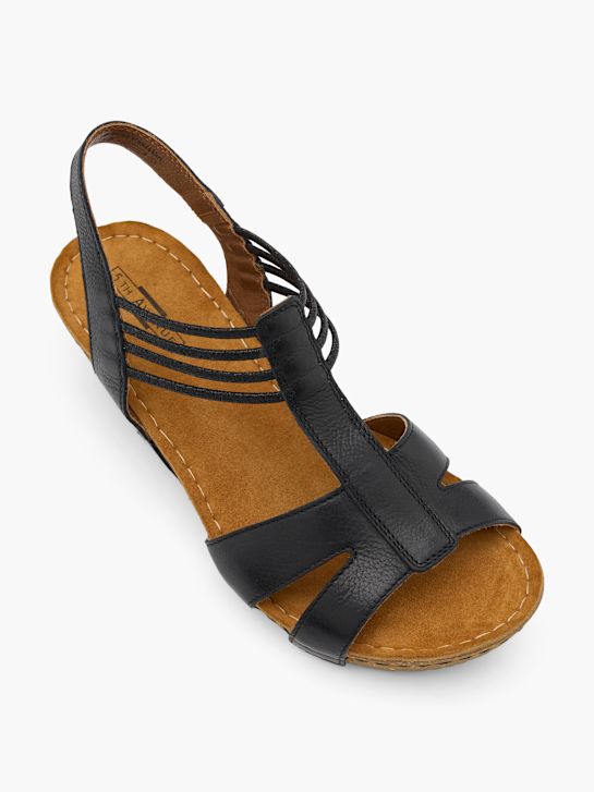 5th Avenue Sandalette Schwarz 62942 2