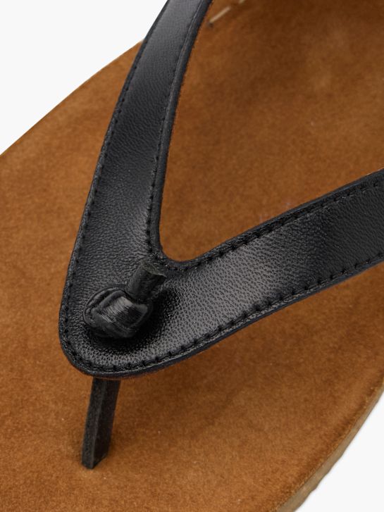5th Avenue Sandal med tårem Svart 62952 5