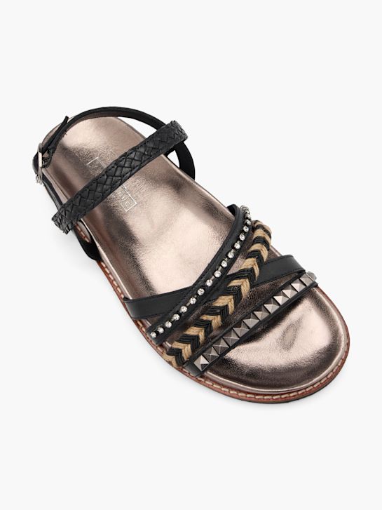 5th Avenue Sandale Schwarz 62937 2