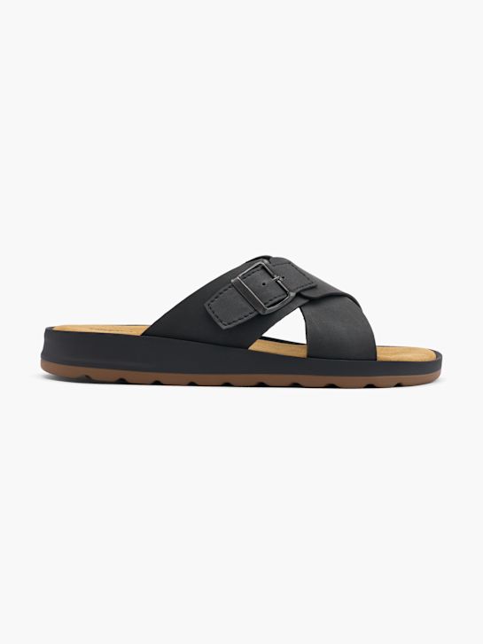 Memphis One Ciabatta bassa Nero 63022 1