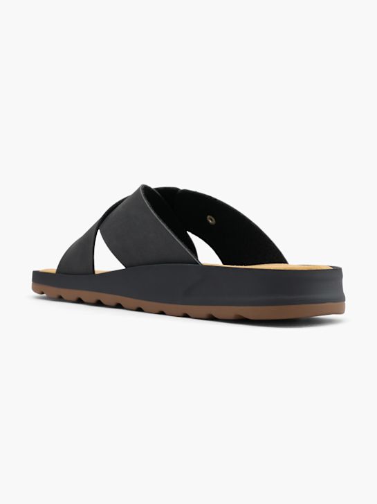 Memphis One Papuc jos Negru 63022 3