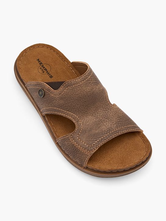Memphis One Ciabatta bassa Marrone 63106 2