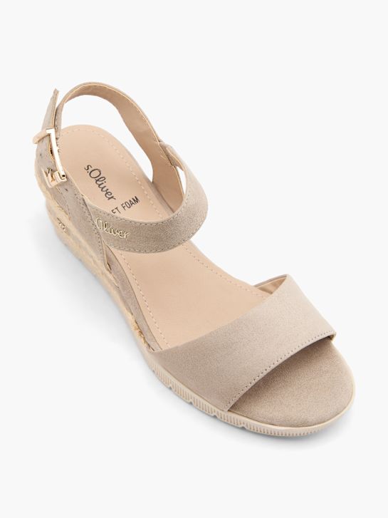 s.Oliver Sandalette Taupe 63112 2