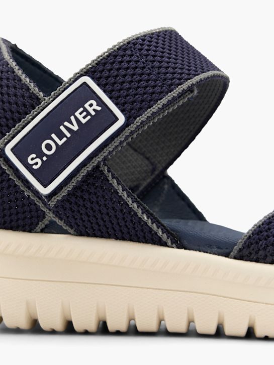 s.Oliver Sandale Blau 63134 5