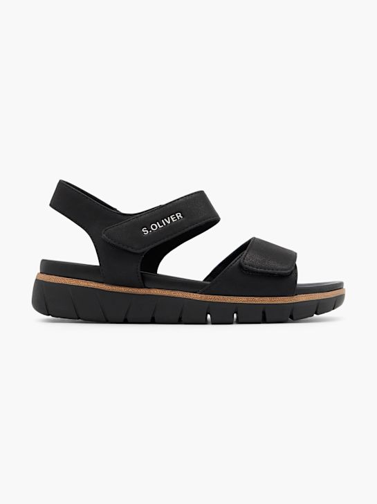 s.Oliver Sandale Noir 63163 1