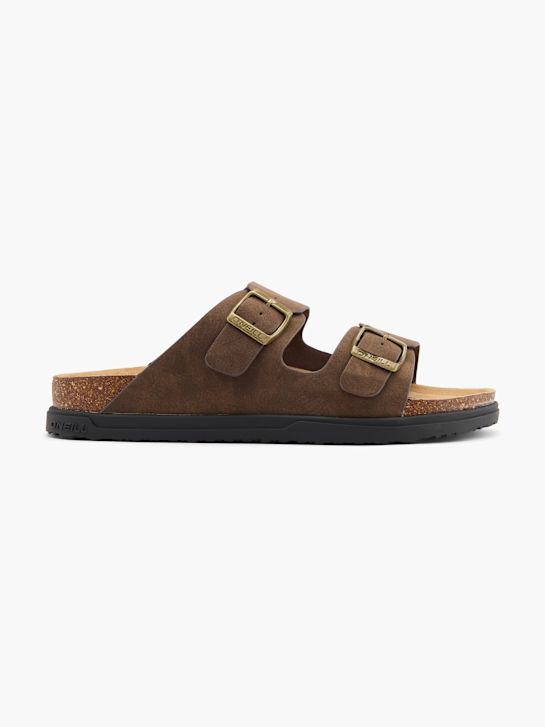 O'Neill Flache Pantolette Braun 63179 1