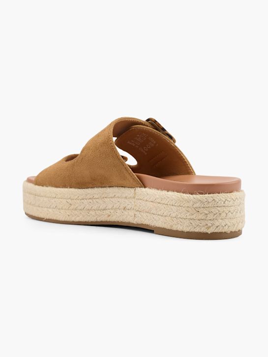 Catwalk Ciabatta aperta dietro Marrone 69380 3