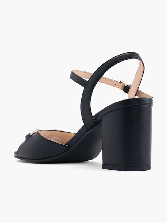 Catwalk Sandale cu toc Negru 63256 3