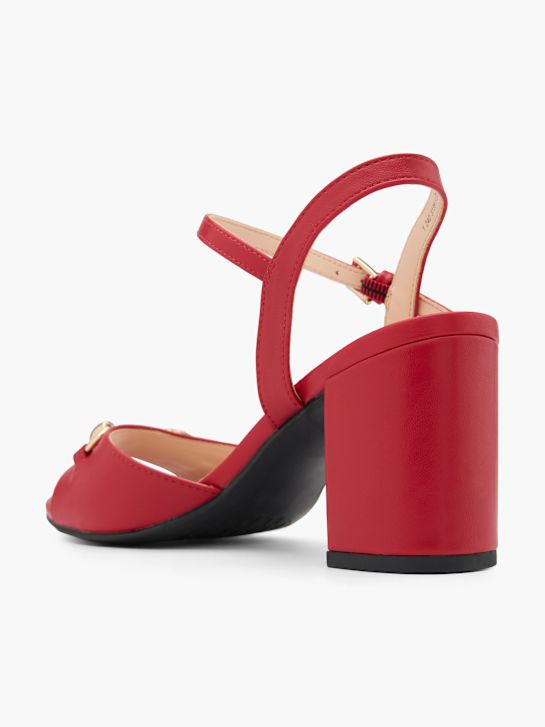 Catwalk Højhælet sandal Rød 63322 3