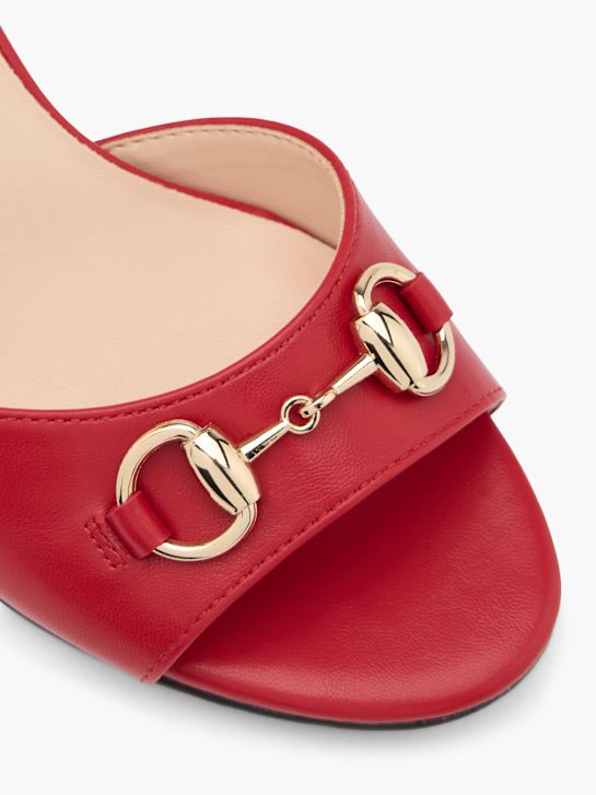 Catwalk Sandalo con tacco Rosso 63322 5