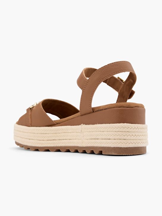 TOM TAILOR Sandalette Braun 63442 3
