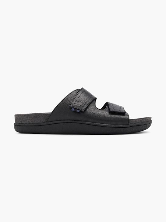 Gallus Flache Pantolette Schwarz 63446 1