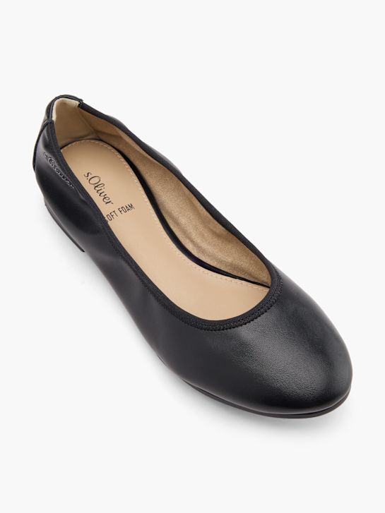 s.Oliver Ballerines Noir 63465 2