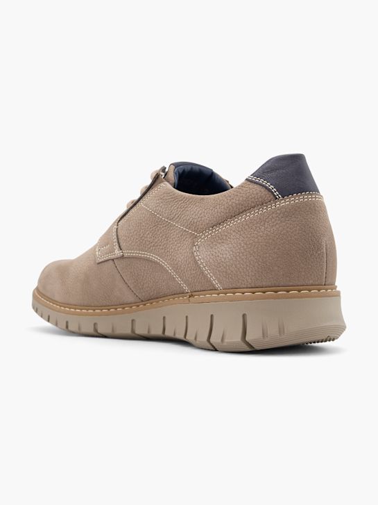 AM SHOE Halbschuh Taupe 63490 3