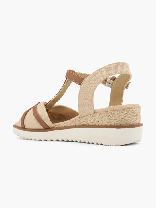 TOM TAILOR Sandalette Braun 63497 3