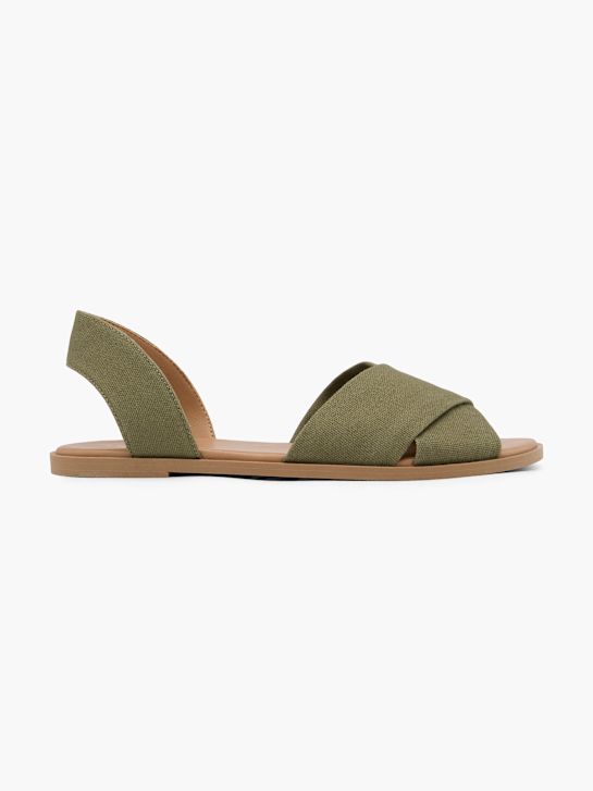 Graceland Sandały Khaki 68966 1