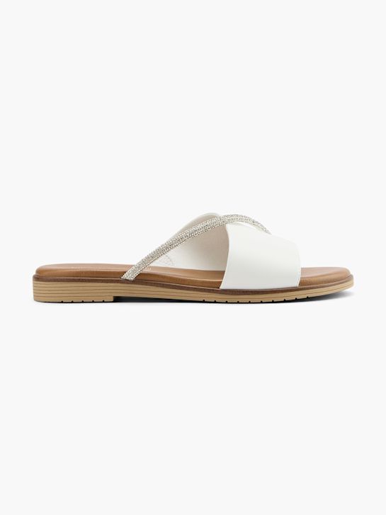 Graceland Slip in sandal Hvid 68957 1
