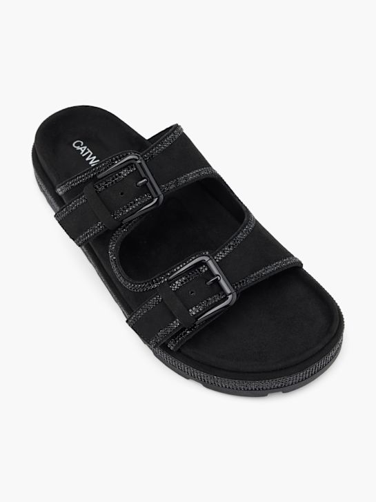 Catwalk Pantolette Schwarz 68959 2