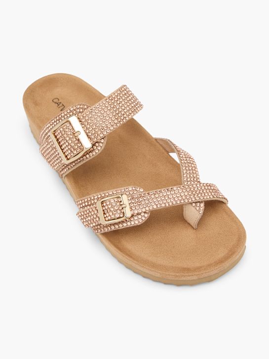 Catwalk Zehentrenner Beige 68961 2