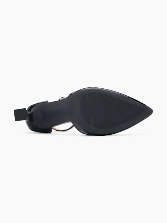 Graceland Sapato de salto com fivela Preto 69021 4